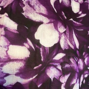 Pretty Purple Decorative Scarf NWT